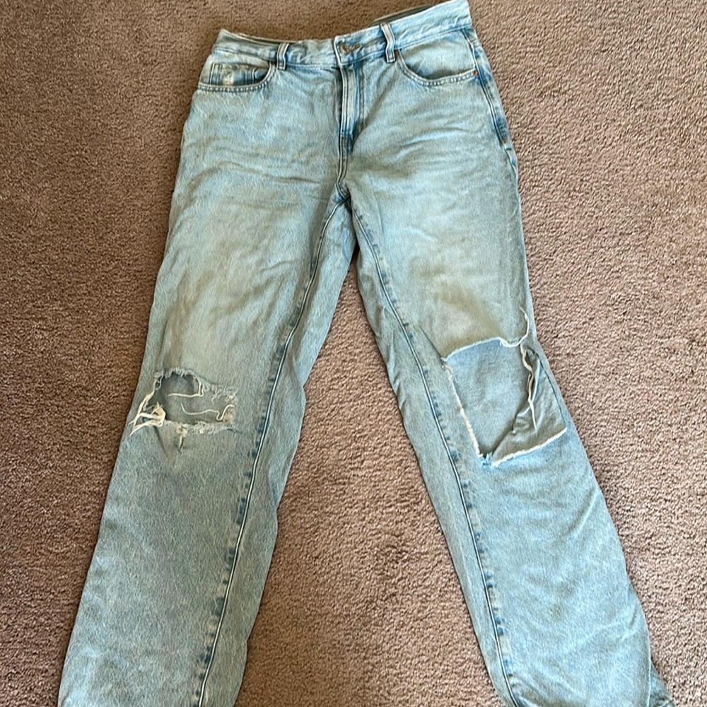 light wash pacsun boyfriend style jeans